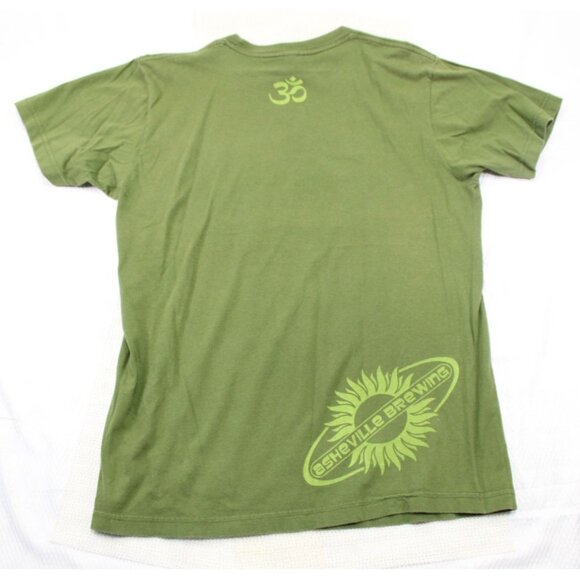 Shiva IPA Asheville NC Brewing Graphic T-Shirt Medium American Apparel 100% Cott - Picture 6 of 8